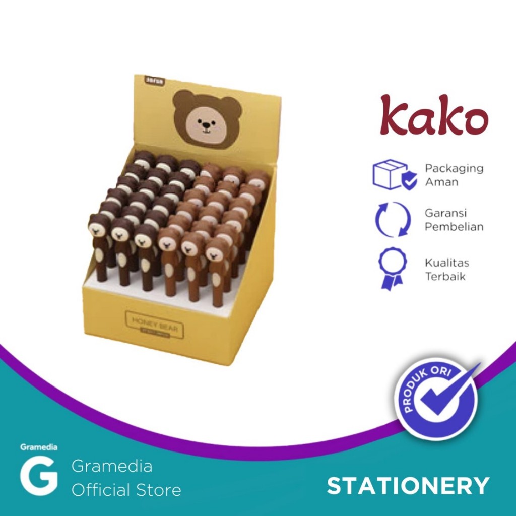 

Kako - Pulpen Bentuk Honey Bear Choco