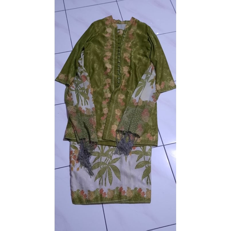 Baju Kurung wanita one set + Selendang