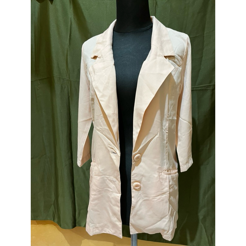 blazer main / blazer kantor / blazer kerja / blazer pink soft / atasan kerja