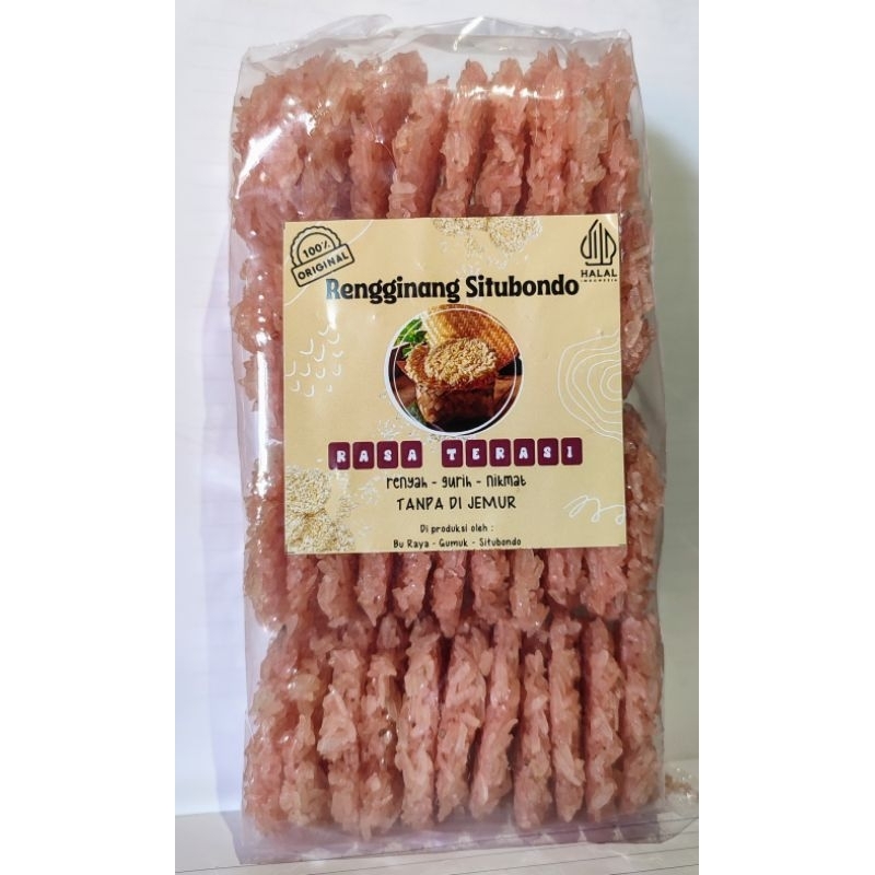 

Bu Raya Rengginang Situbondo Rasa Terasi 400gr