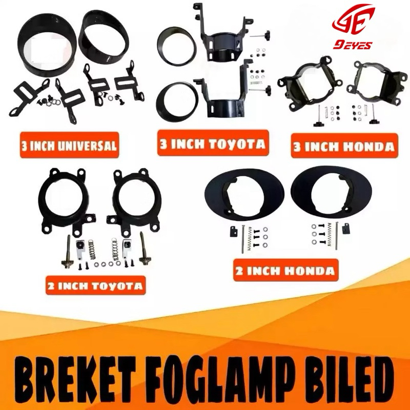 BRECKET FOGLAMP HONDA / UNIVERSAL / TOYOTA
