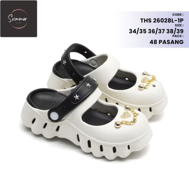 Sandal Selop Baim Fuji Wanita Kekinian dan Anti Slip | 26028