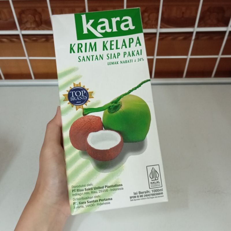 

Kara Santan Kelapa Cair Gurih Instan Siap Pakai 1L Krim Coconut Cream Premium Masakan Kuah
