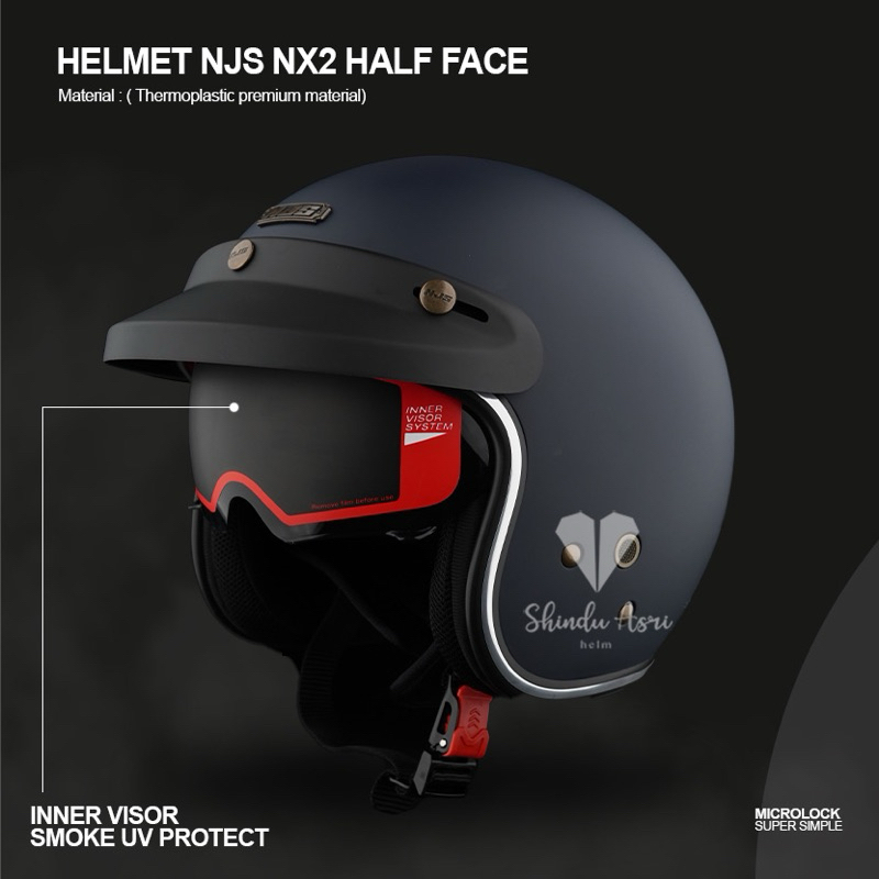 HELM RETRO NJS NX 2 Original