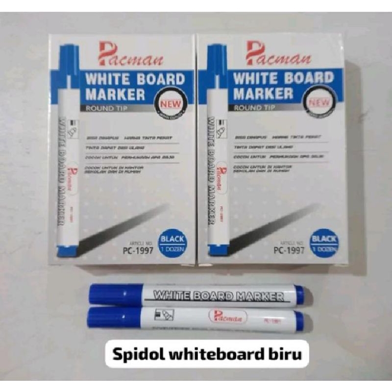 

spidol whiteboard biru...