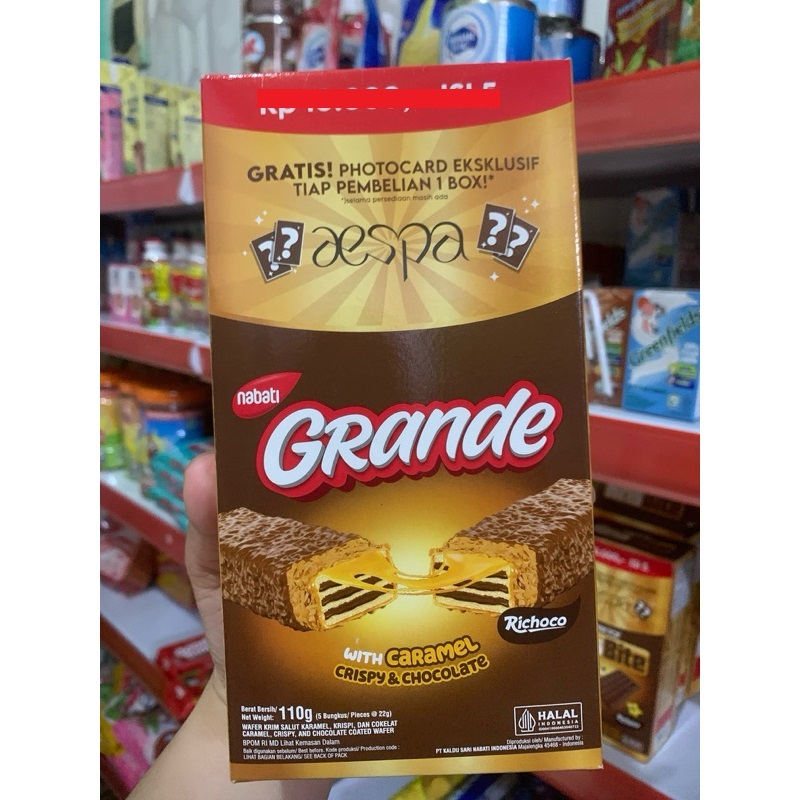 

Nabati Grande Caramel Coklat 110 gr isi 5 Pcs