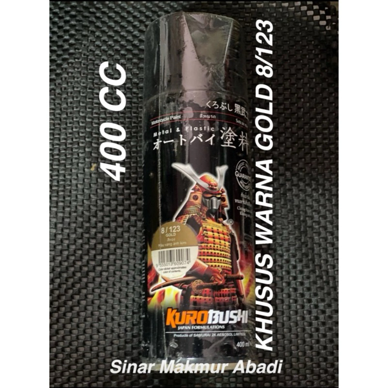 Cat SEMPROT pilox SAMURAI warna GOLD 8/123 pylox Cat pilox pylox
