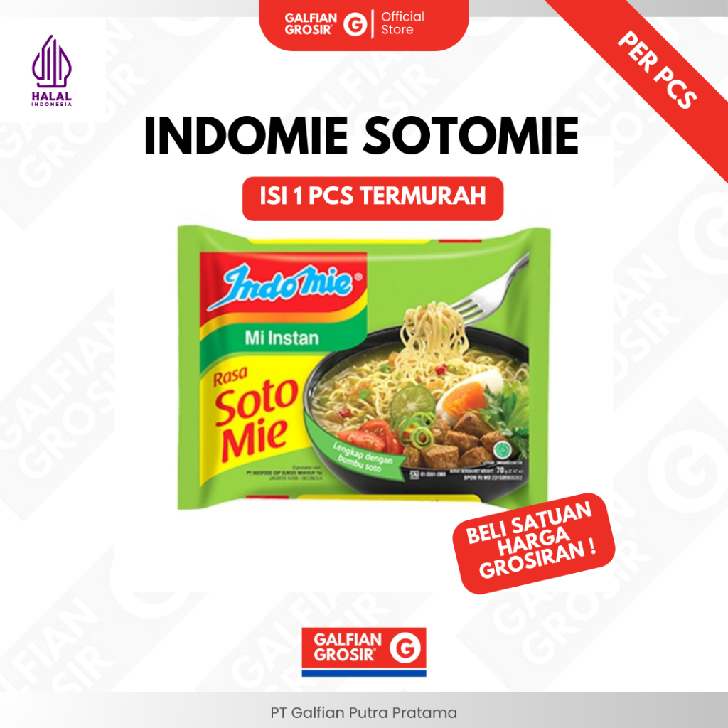 

INDOMIE SOTOMIE 1 PC