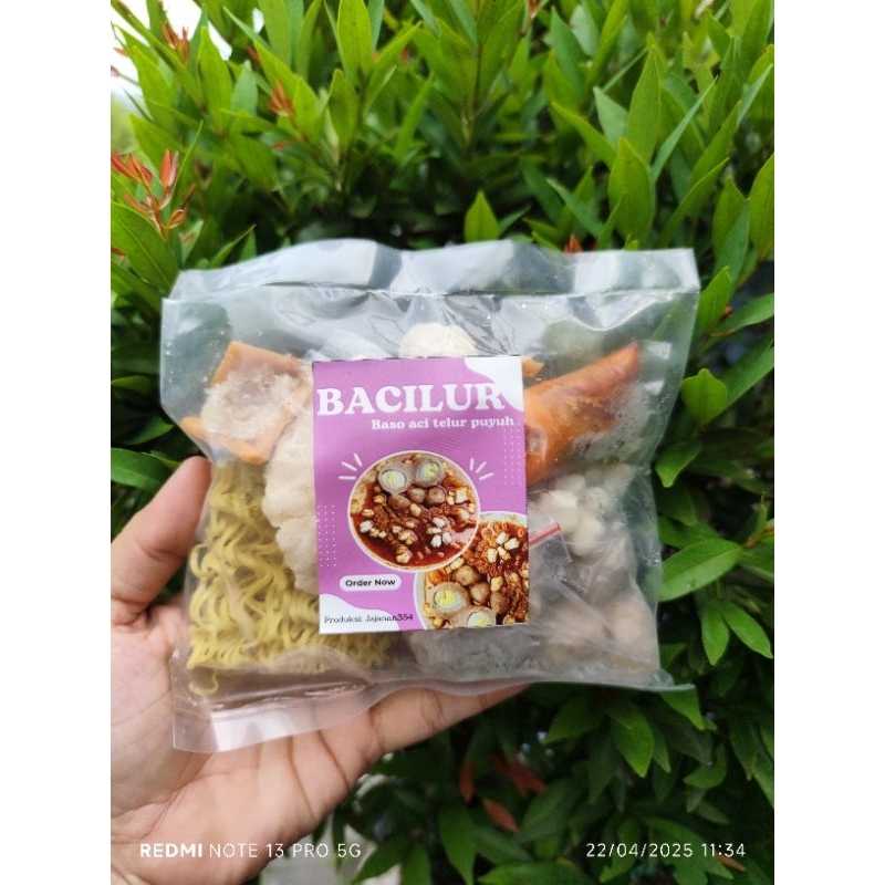 

BACILUR ( bakso Aci telur puyuh ) 135 gr