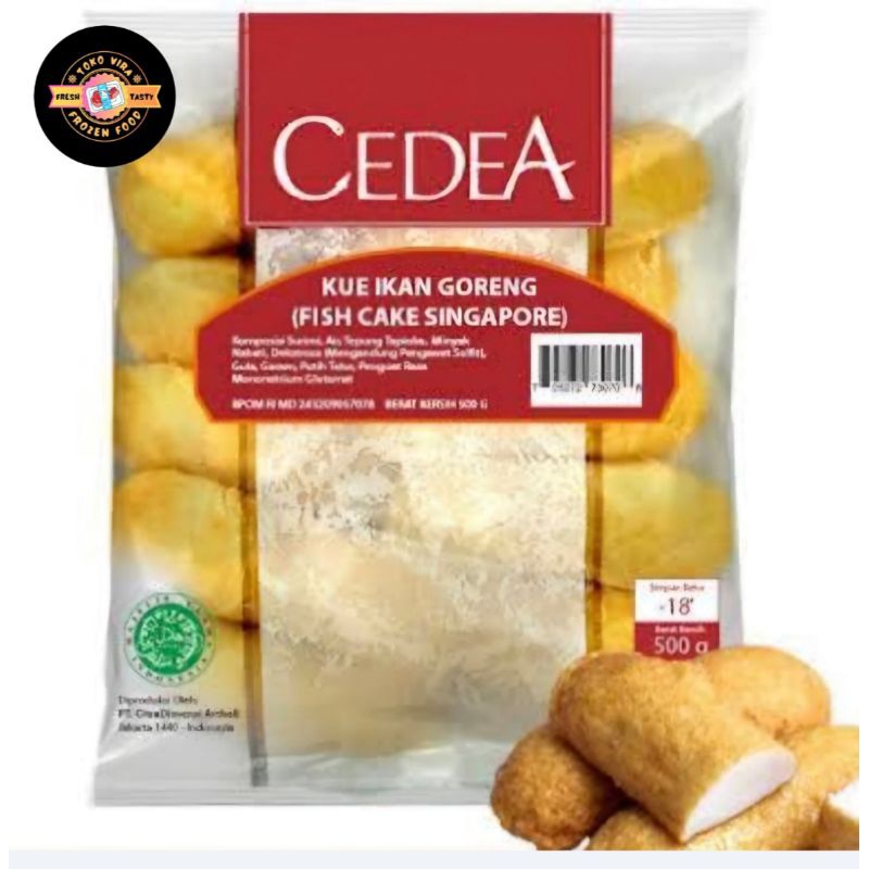 

CEDEA Fish Cake Singapore 500gr