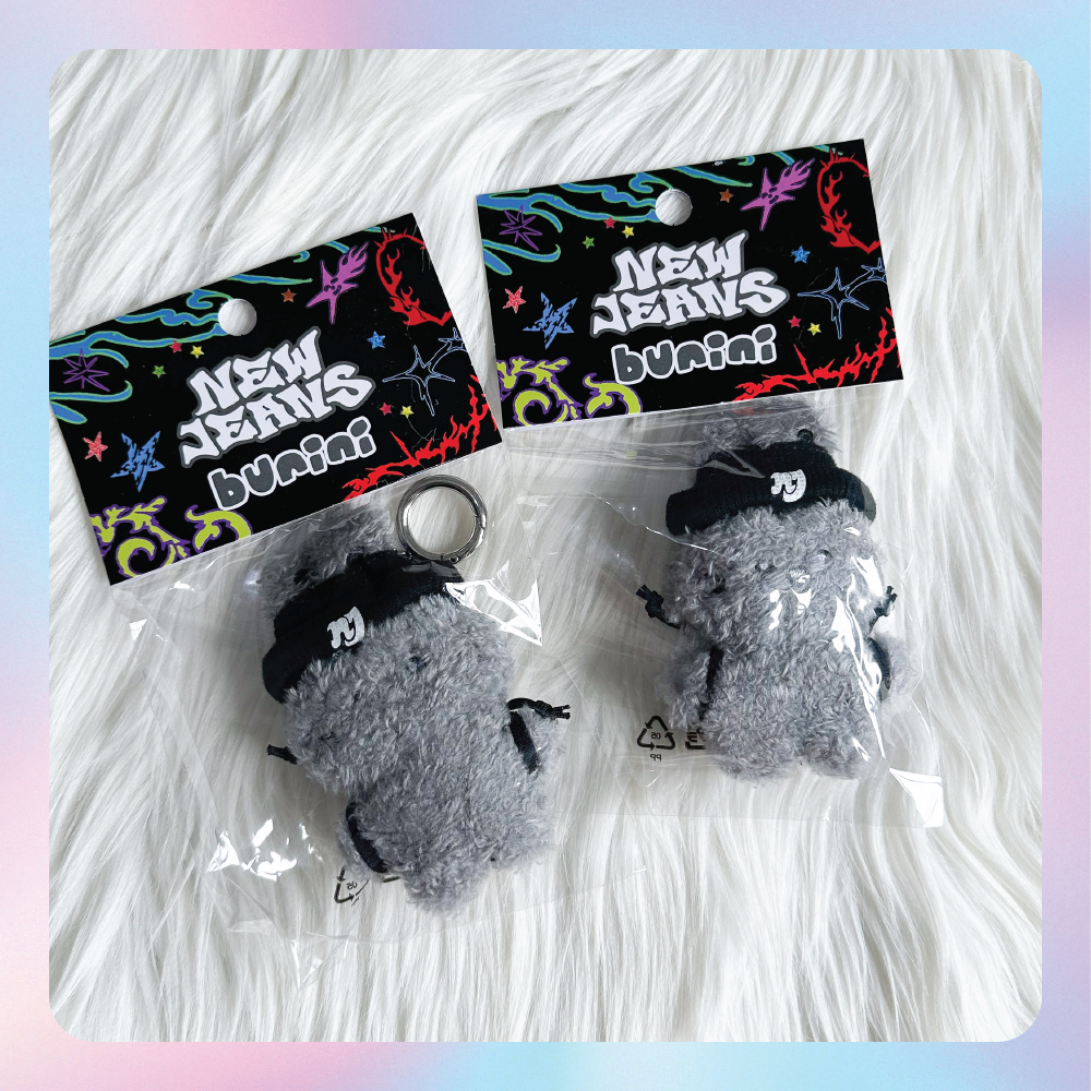 [READY STOCK & PO] New Jeans BUNINI 'How Sweet' Keyring [ORIGINAL Line Friends Square]