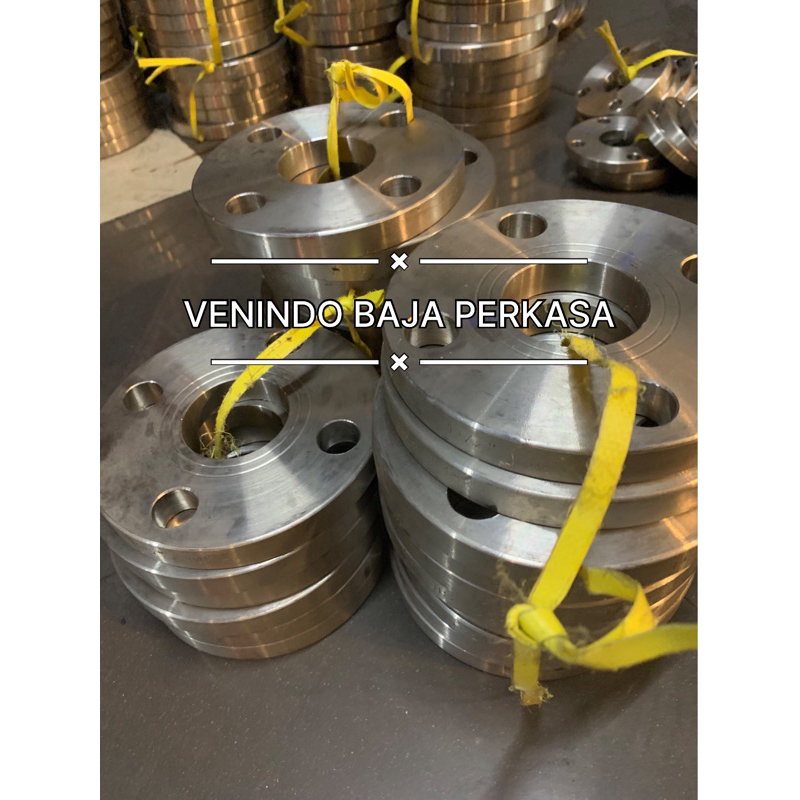 Flange Stainless 304 SUS 304 SS304 Jis 10K STD 1/2” 3/4” 1” 1.1/4” 1.1/2” 2” 2.1/2” 3” / Flange Stai