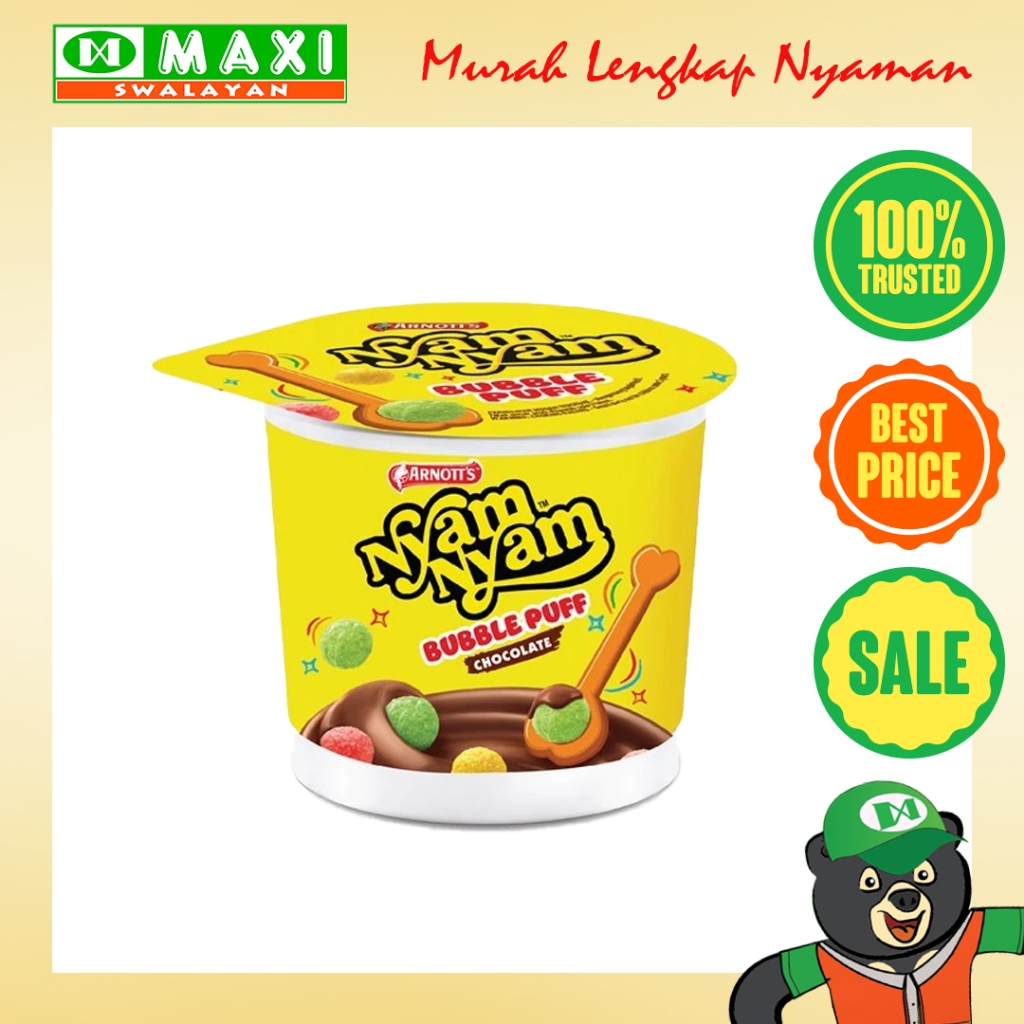 

Nyam-Nyam Bubble Puff Chocolate 18 gr