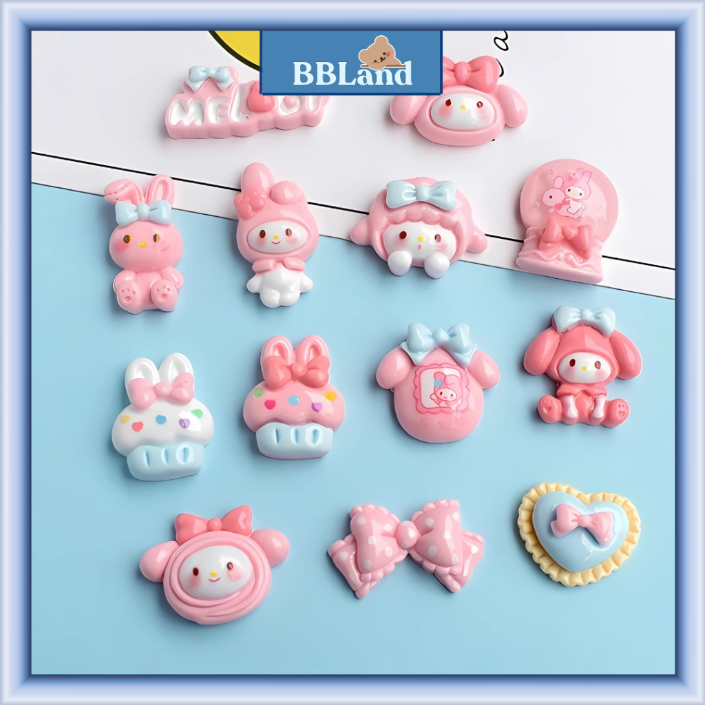 

Stiker 3D Resin Clay Motif Melody Pink Buat Decor Dompet Casing Botol Lucu
