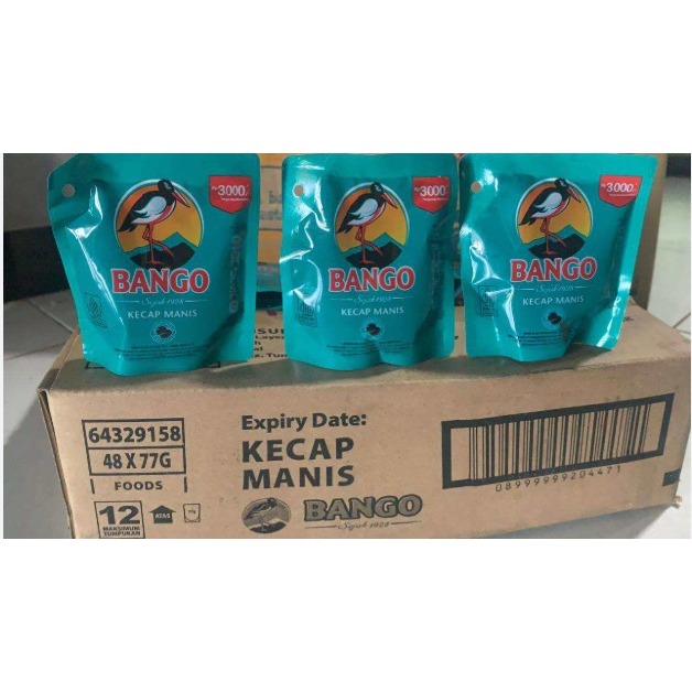 

( 1CTN = 48PCS) BANGO KECAP MANIS 77gr