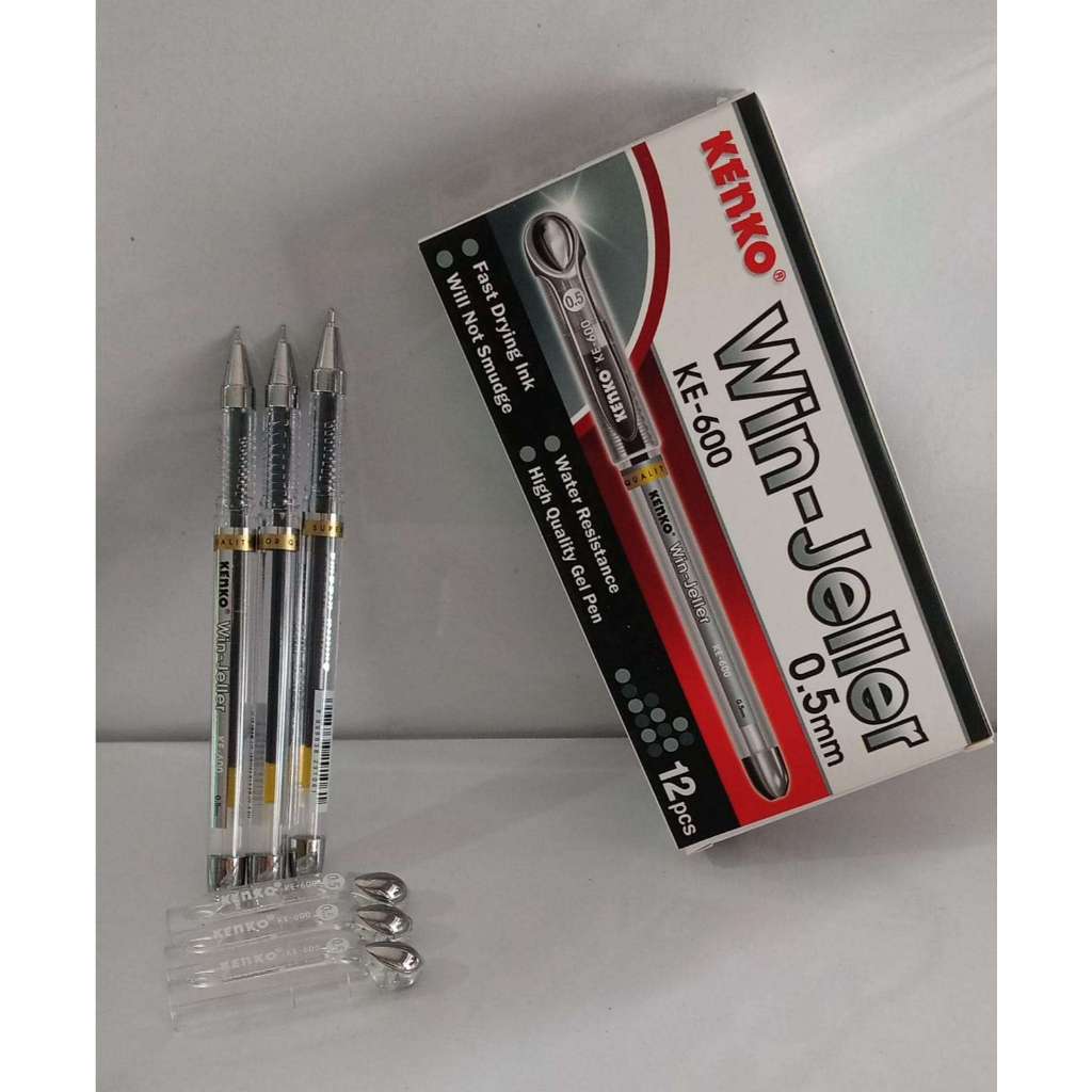 

Bolpen Gel Kenko Win-Jeller KE-600 1 lusin (12 pcs)