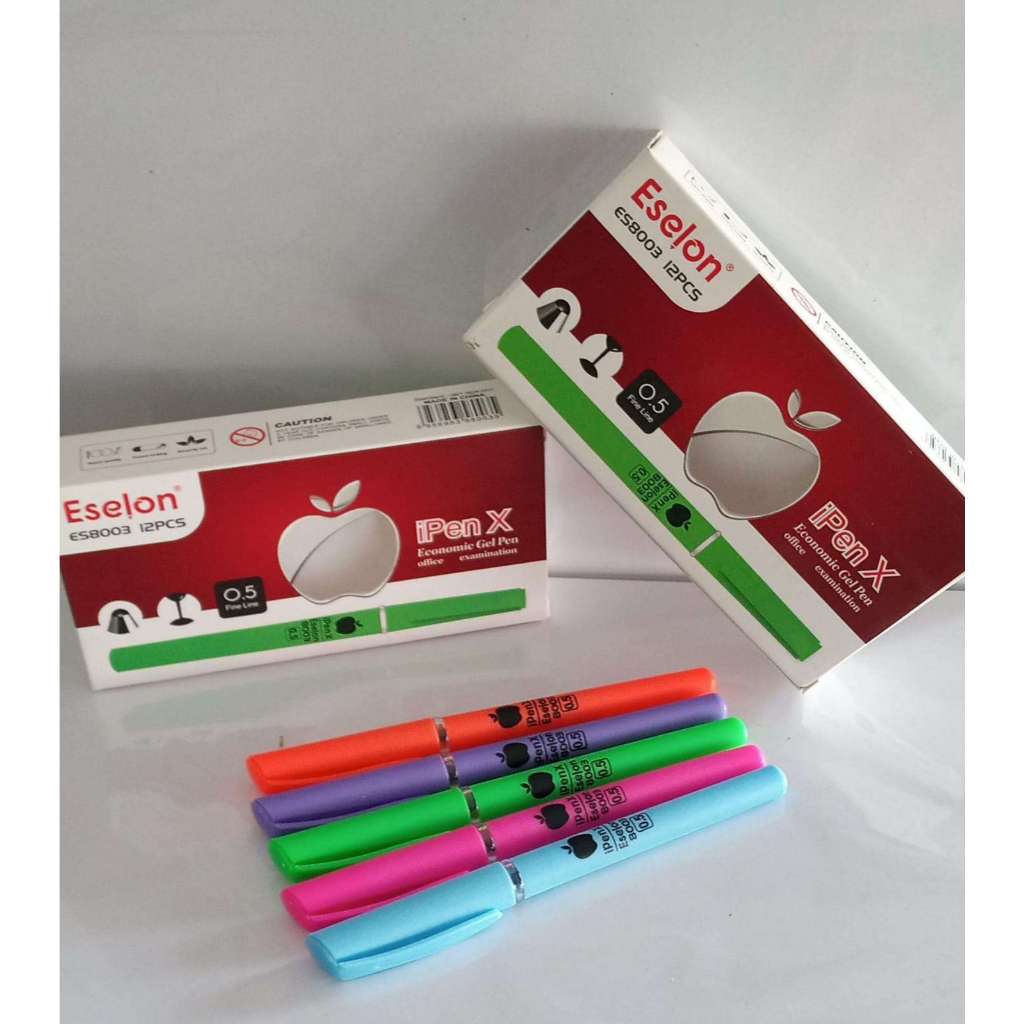 

Bolpen Gel Eselon IpenX 8003 1 Lusin (12 pcs)