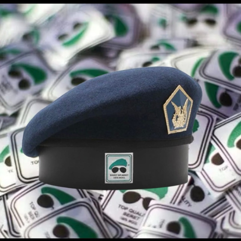 Baret TNI AU - Personil AU orginal logo kacamata