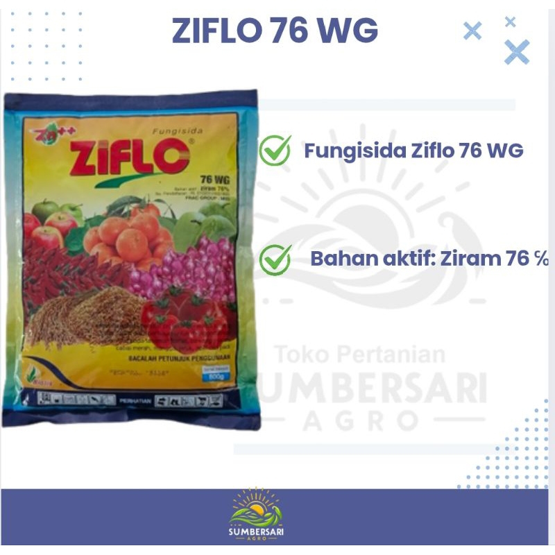 Fungisida ZIFLO 76 WG