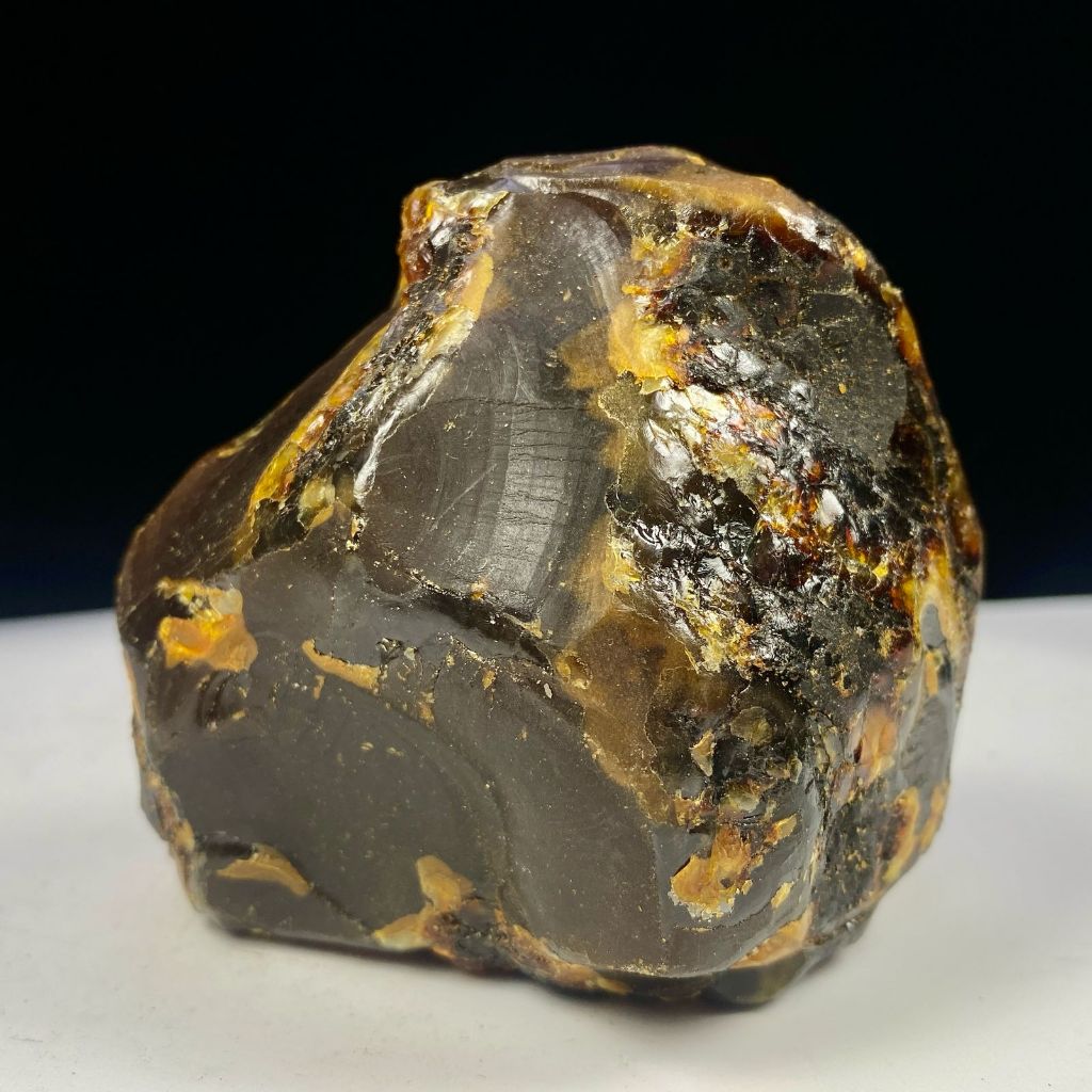 146Gr NATURAL Bongkahan Amber - Bahan Mentah Amber - Batu Getah Katilayu - Batu Akik