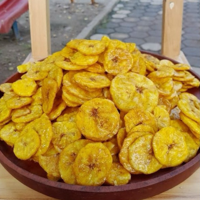

kripik pisang koin rasa nangka