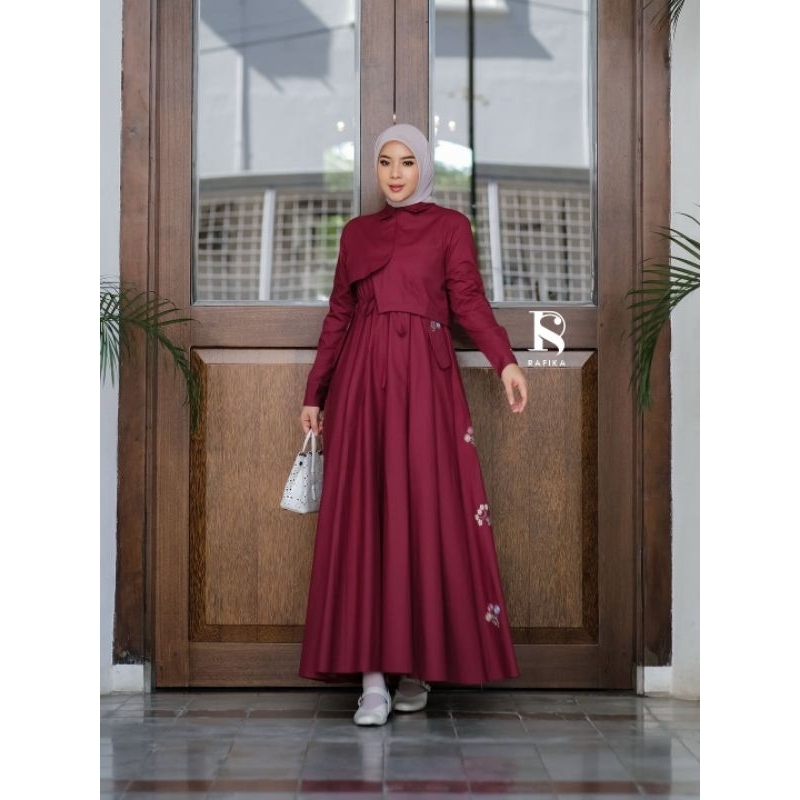 HABIBA MIDI DRESS by Rafika Store