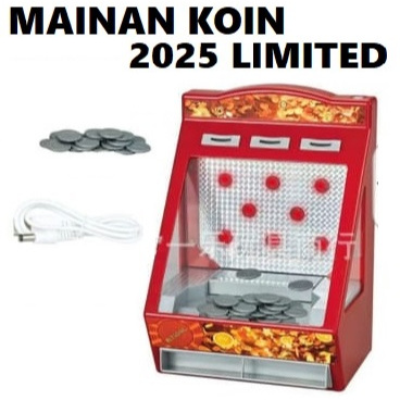 LIMITED 2025 - MAINAN ANAK MESIN KOIN MINI MACHINE GAME COIN EDUKASI TOY KID GIRL TIMEZONE MAIN CLAW