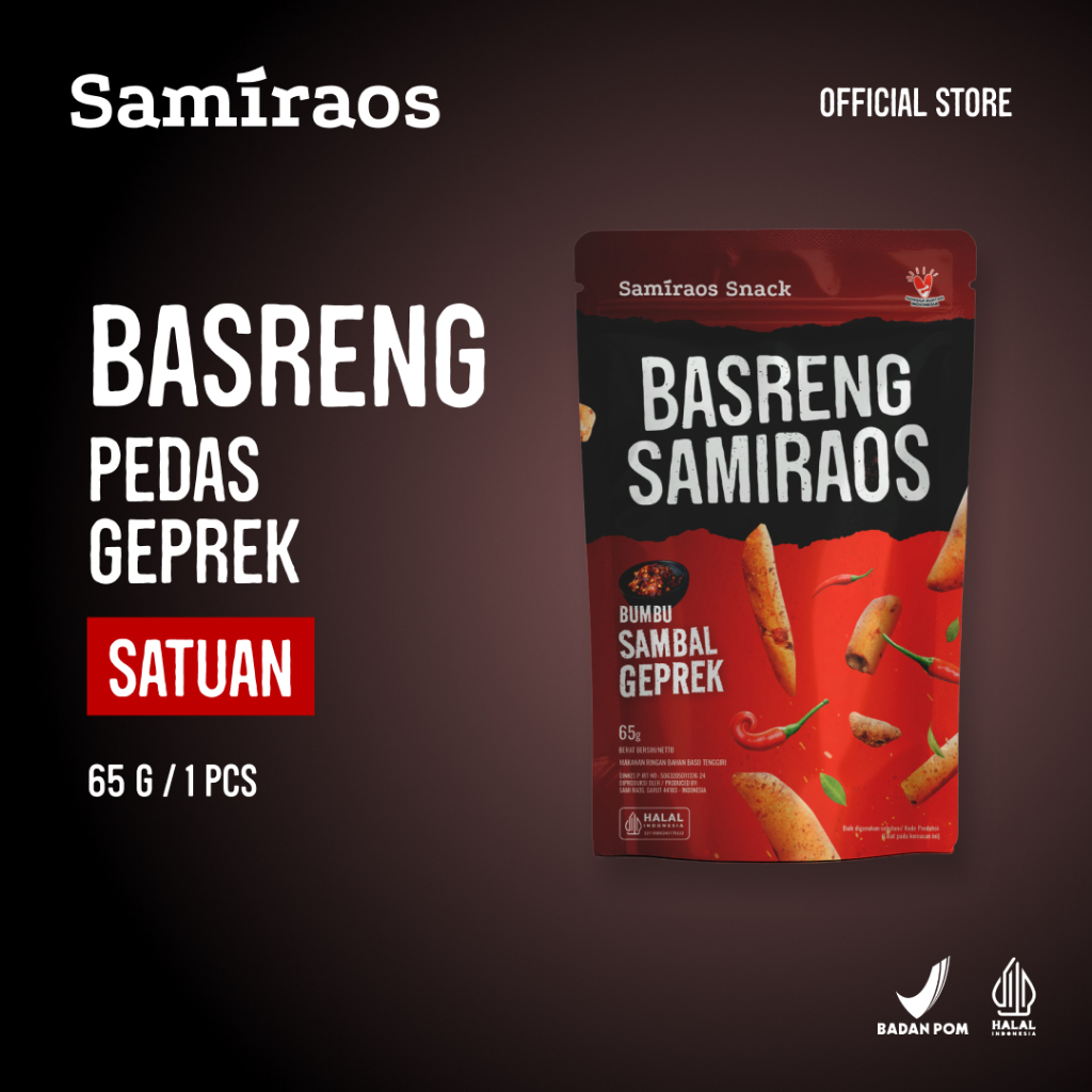 

SAMI RAOS - Basreng Pedas Geprek