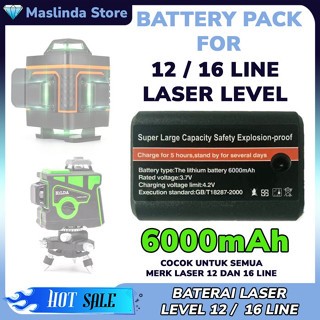 Baterai Laser Level Hilda 12 line 16 line Baterai Laser Alat Ukur - IT