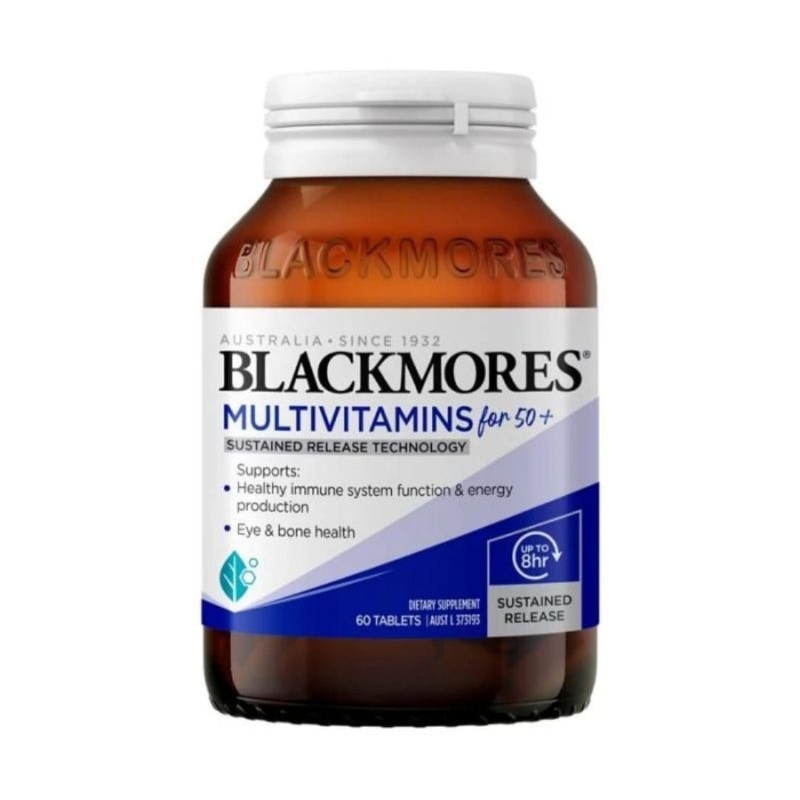 blackmores multivitamin for 50+ 60.tablet