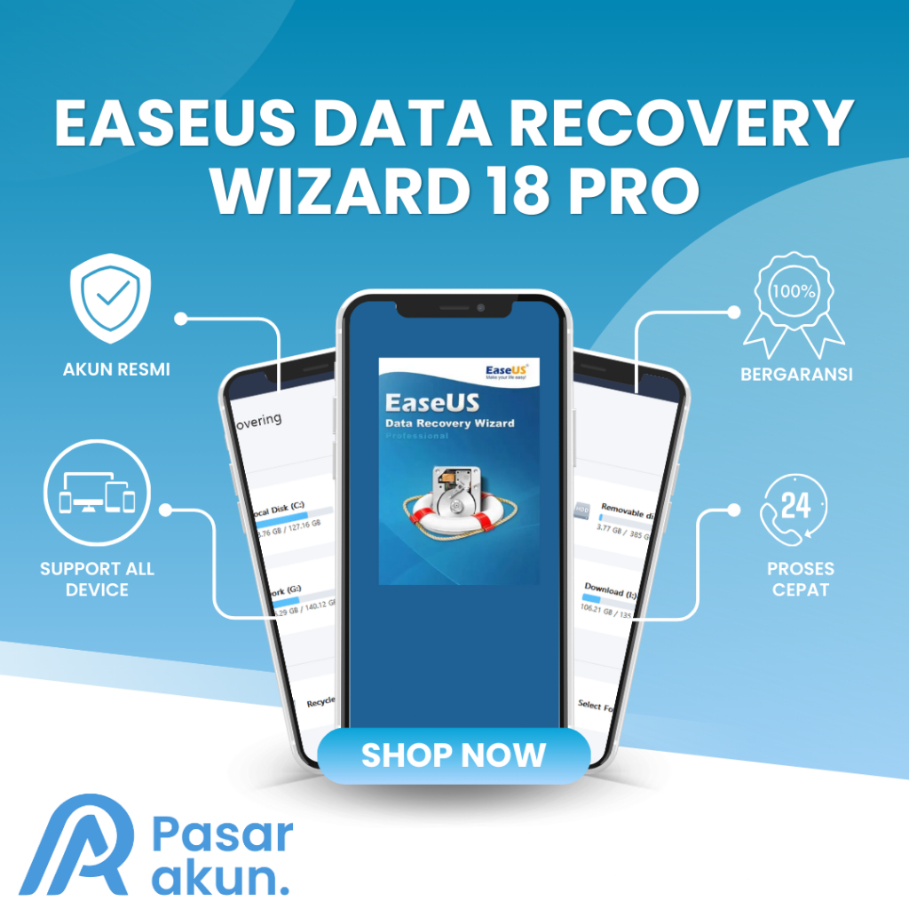 Software Pemulihan Data / Data Recovery: EaseUS Data Recovery Wizard [WIN]