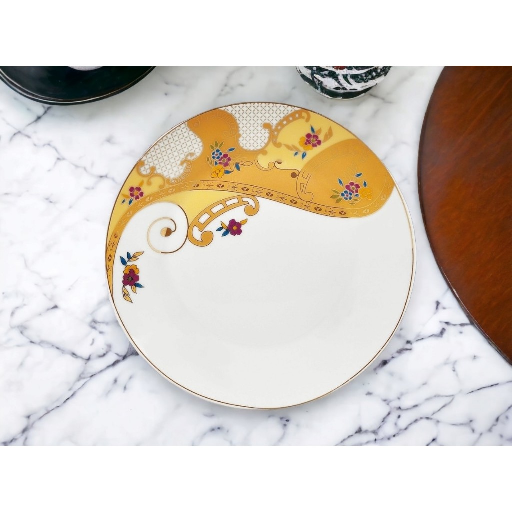 Vicenza P58 6 buah Piring Camilan - Piring Motif Original Vicenza