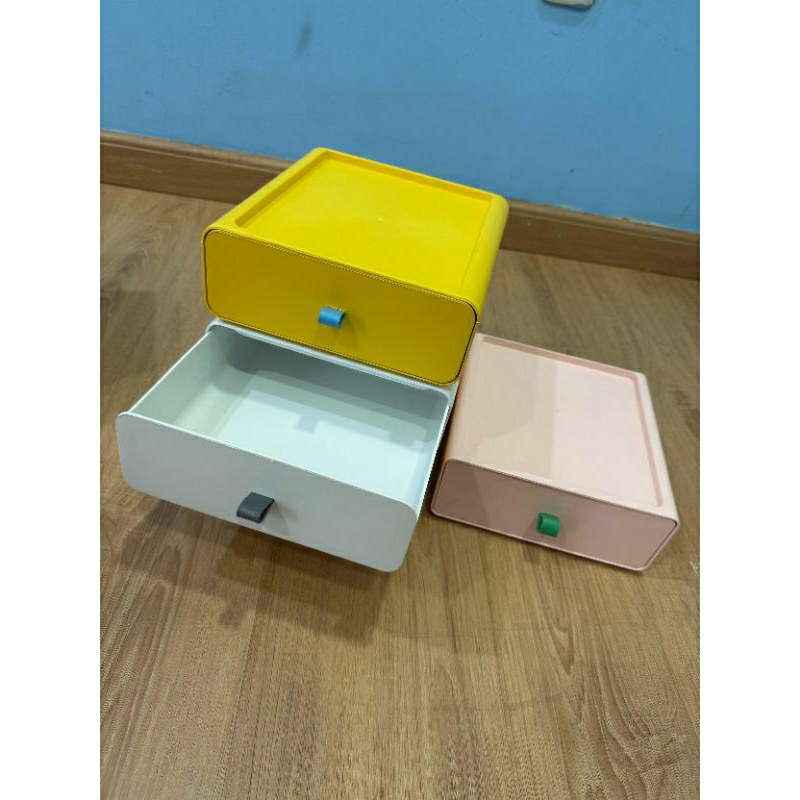 KKV storage box rak laci penyimpanan / pink