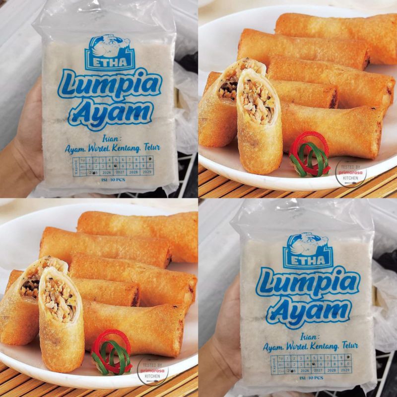 

Lumpia Ayam Etha Isi 10