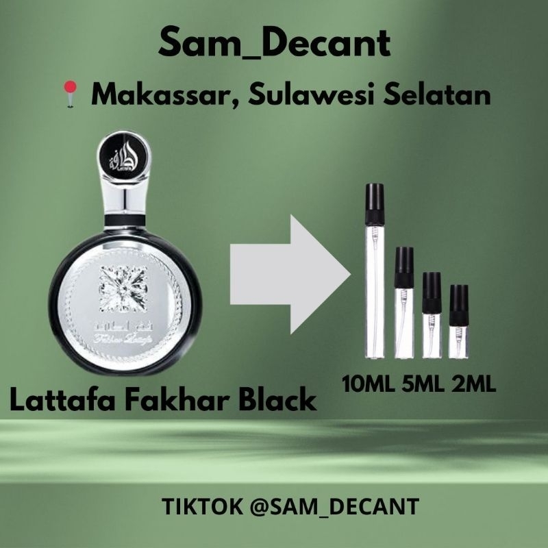 Decant Lattafa Fakhar Black