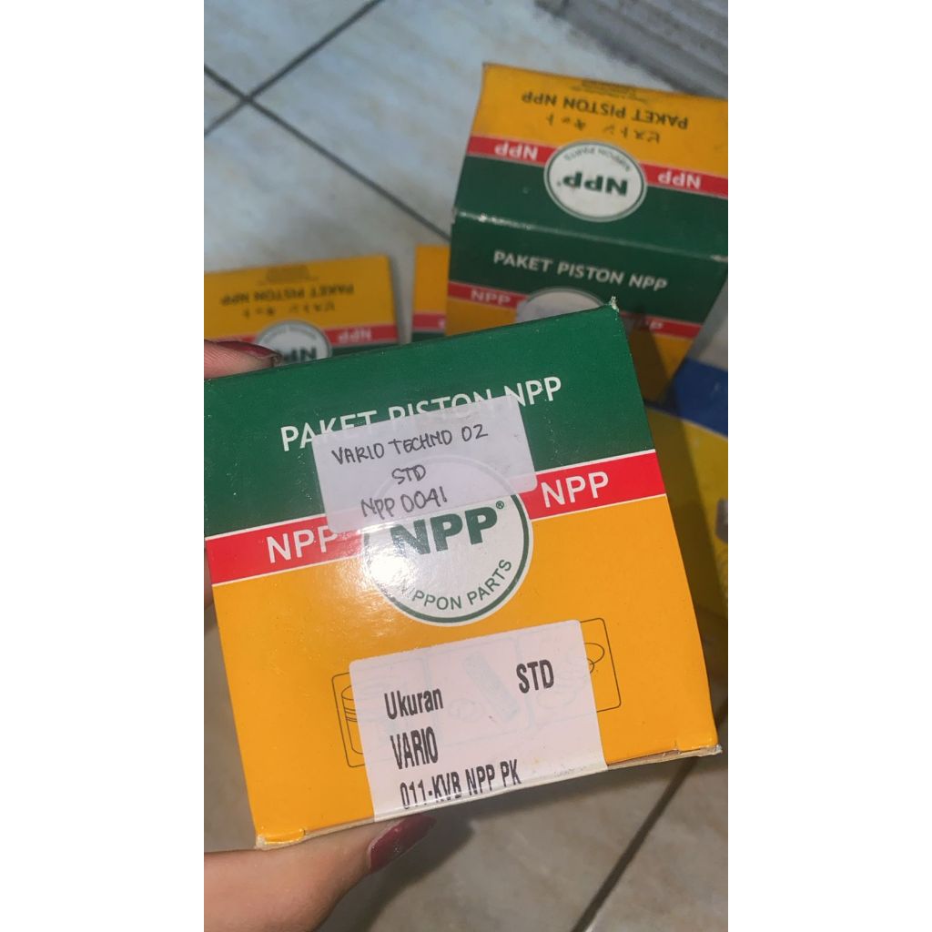 PISTON KIT / SEKER NPP VARIO KARBU / VARIO 110 KVB