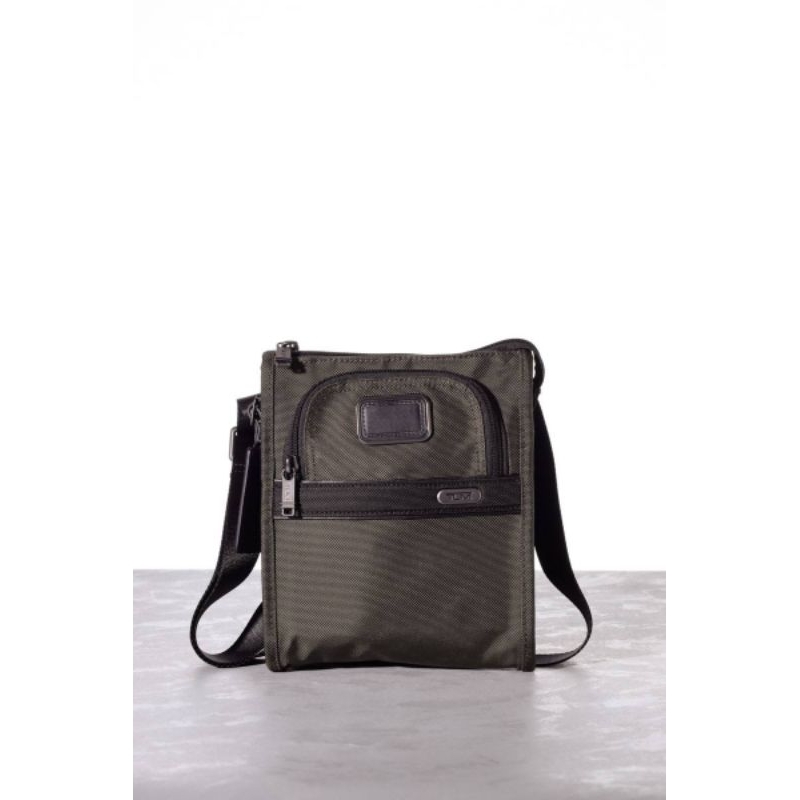 TUMI Gen 4.3 Core Small Pocket Bag in Willow Green Ballistic Nylon