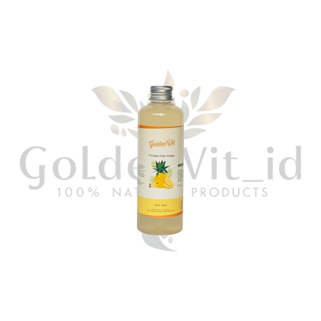

Goldenvit cuka buah nanas organik with mother 250 ml