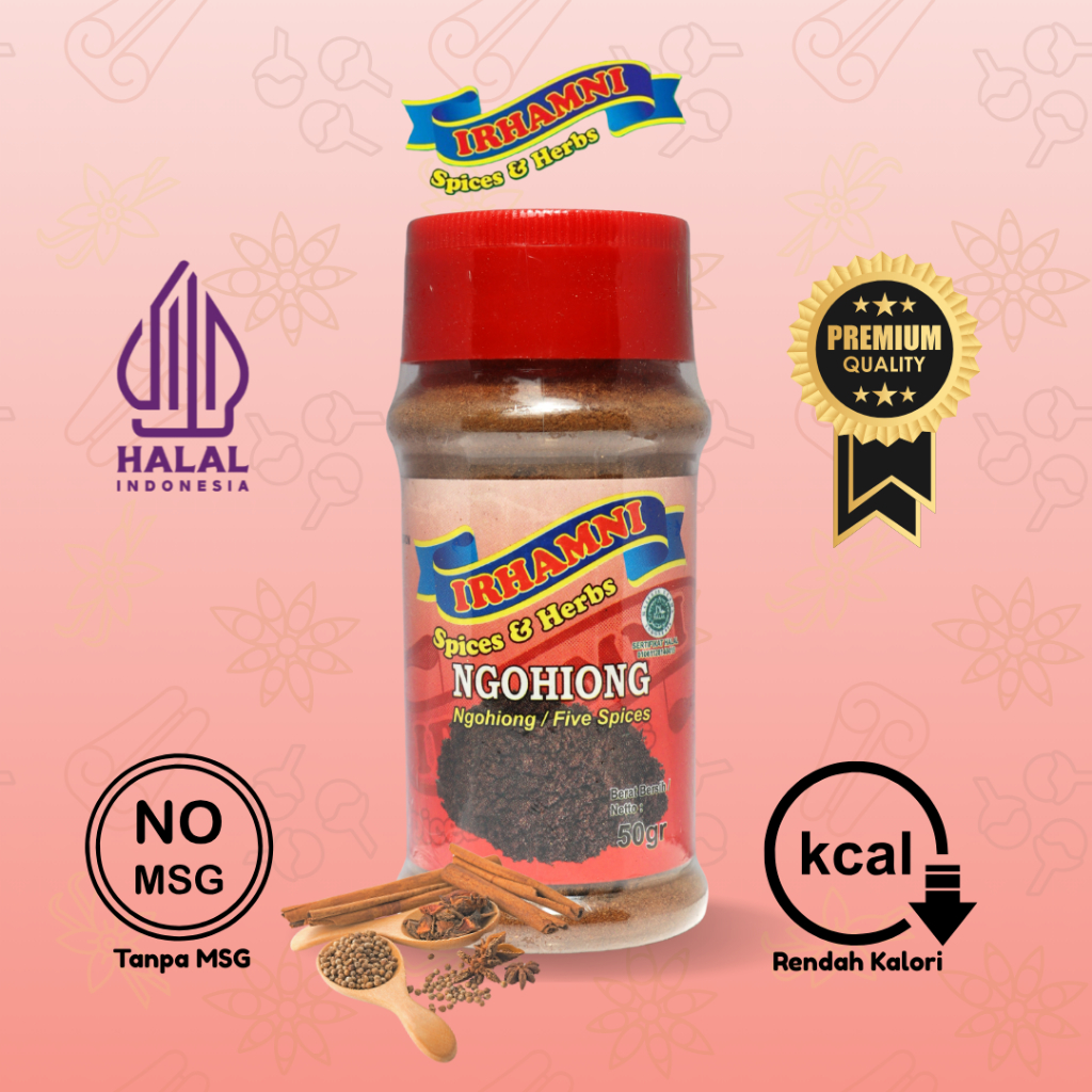 

Irhamni Chinese Five Spices (Ngohiong) 50 gr
