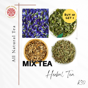 

MIX TEA HERBAL Lemon Jasmine Gojiberry Lavender Black Wolfberry Baby Chrysanthemum Hawthron Rose Angco Kici Premium Teh Organic