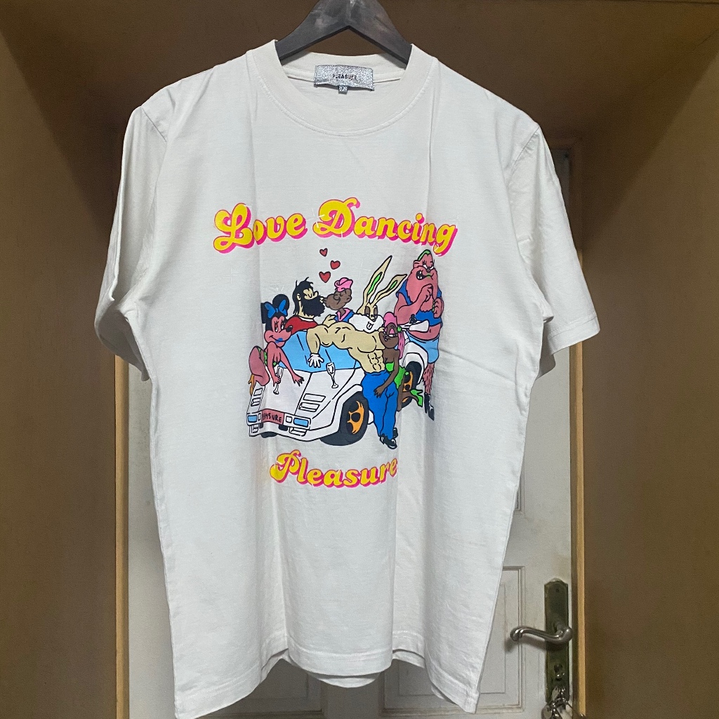 Zodiac x Pleasure Dancing White Tees