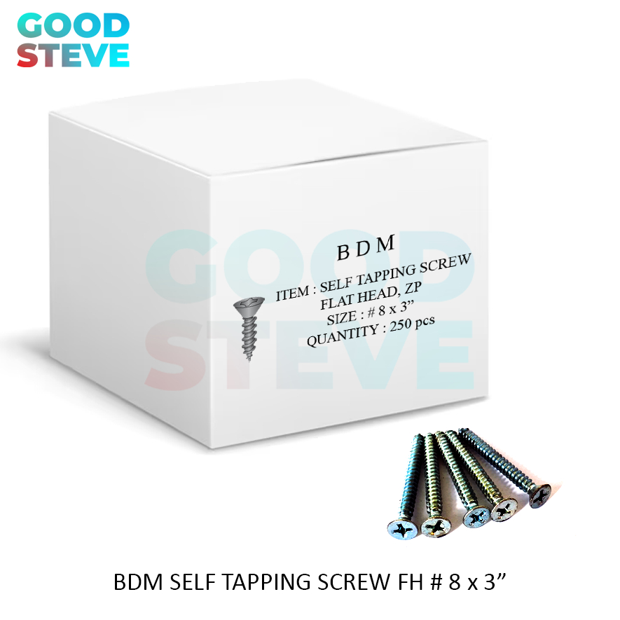 BDM SEKRUP TAPPING FAB 8 X 3