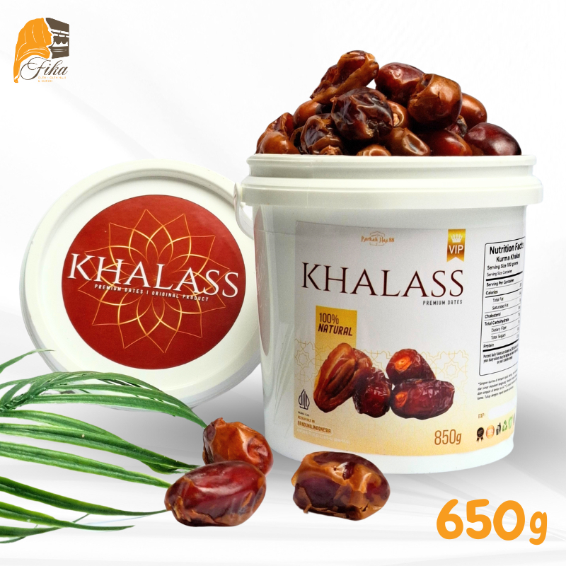 

Kurma Khalas Saad 650 Gram Kholas Dates Premium Oleh Oleh Haji dan Umroh