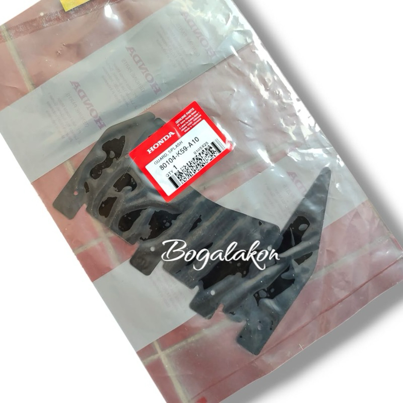 Karet lumpur bawah spakbor kolong vario 125 150 original ahm 80104k59a10