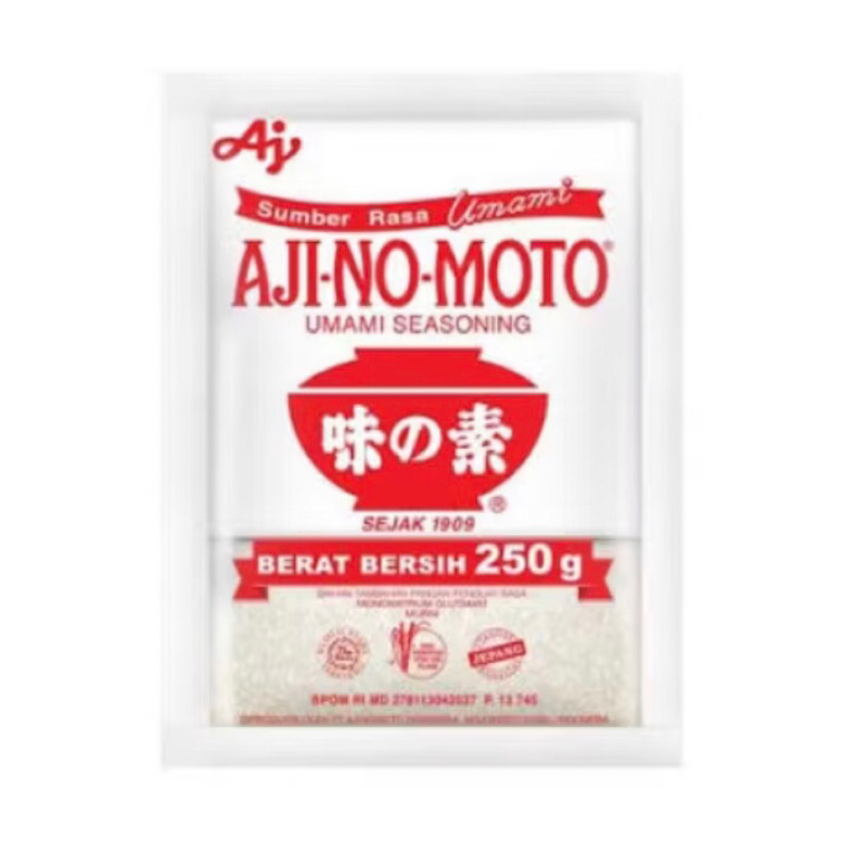 

Ajinomoto 250gr ed 2035