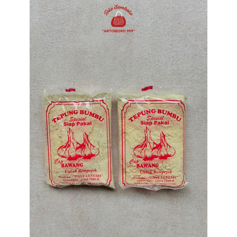 

Tepung Bumbu Peyek Cap “ Bawang” 50 gr