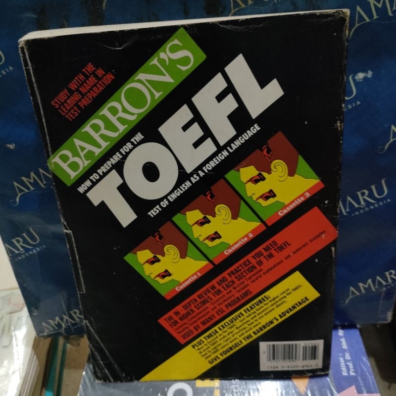 ORIGINAL BARRON TOEFL