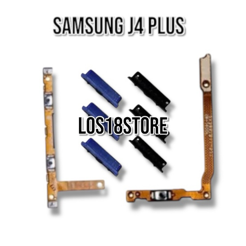 TOMBOL FLEXIBEL ON OFF VOLUME SAMSUNG J4 PLUS SATU SET