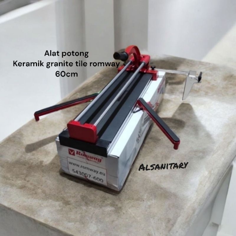 alat potong keramik romway 60cm tile cutter manual romway 600mm alat potong keramik granite tile rom
