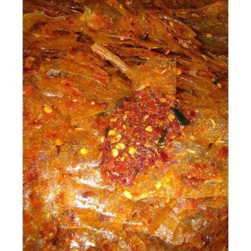 

keripik kaca pedas daun jeruk 500g